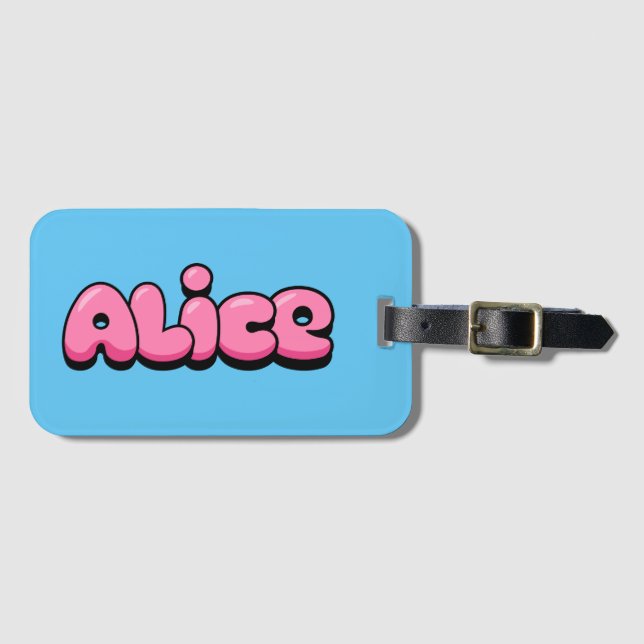 Alice Gepäckanhänger (Vorderseite (Horizontal))