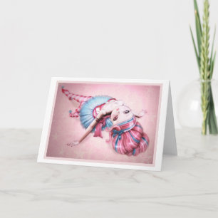 Alice-Grußkarte Karte