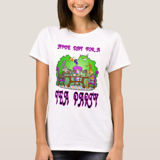 Alice hat ein Tea-Party T-Shirt