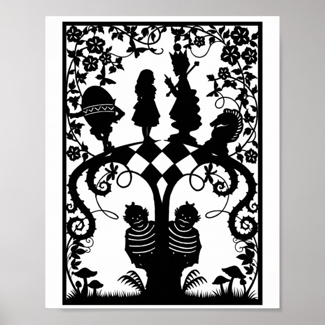 Alice hinter dem Spiegel Poster (Vorne)
