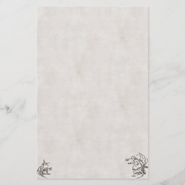 Alice hinunter das Kaninchenbau-Briefpapier Briefpapier (Vorderseite)