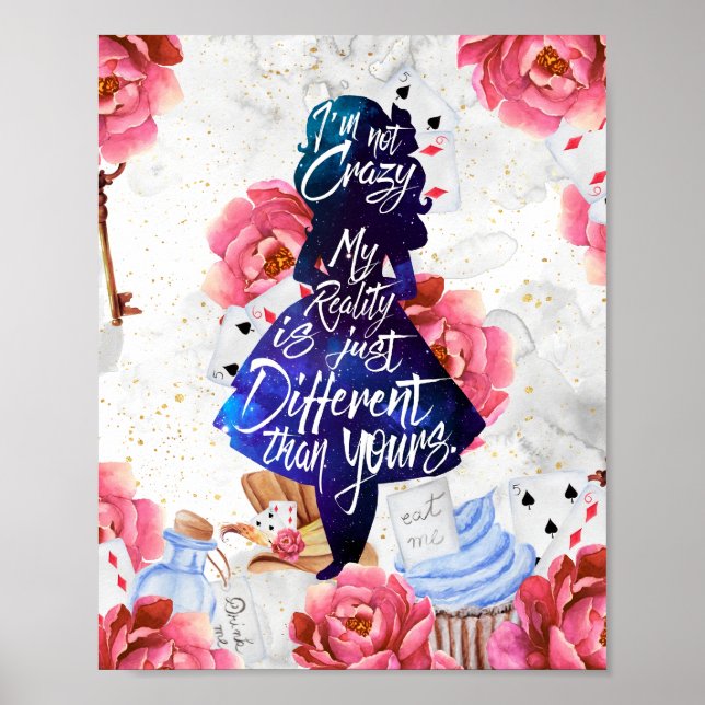 Alice - Ich bin nicht verrückt Poster (Vorne)