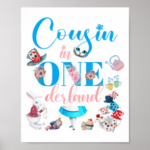 Alice im Cousin der Familie Onederland Poster