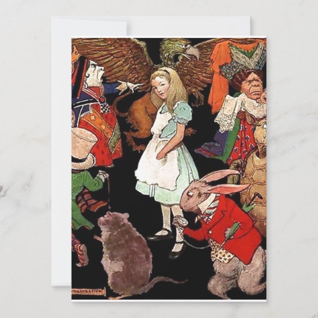 Alice im Wunderland (Vorderseite)