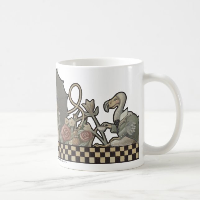 Alice im Wunderland 11 Unze-Tasse durch David Kaffeetasse (Rechts)