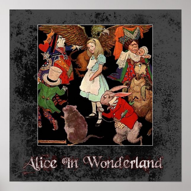 Alice im Wunderland 1 Poster (Vorne)