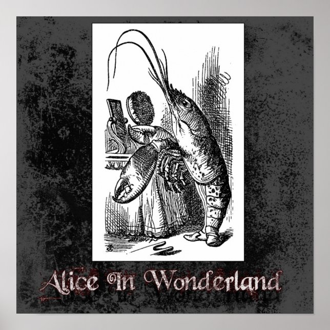 Alice im Wunderland 28 Poster (Vorne)