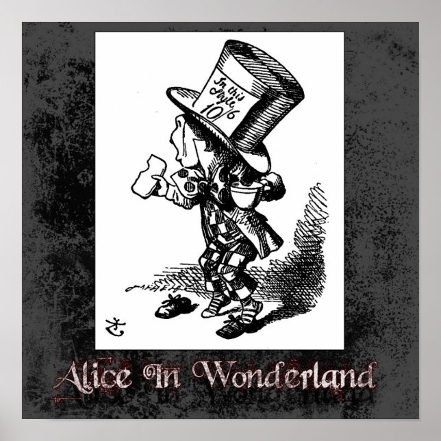 Alice im Wunderland 43 Poster (Vorne)