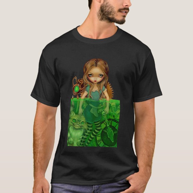 Alice im Wunderland - Alice im Wermut-Shirt T-Shirt (Vorderseite)
