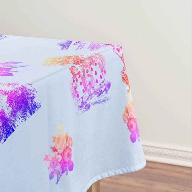 Alice im Wunderland - Alice im Wunderland pastellf Tischdecke (Beispiel)