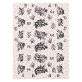 Alice im Wunderland – Alice in Wonderland pastel Tischdecke