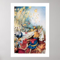 Alice im Wunderland Alice Sieg Vintag