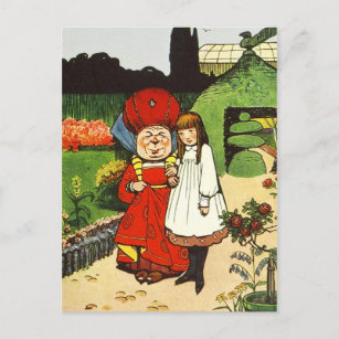 Alice im Wunderland: Alice und die Duchess Postkarte