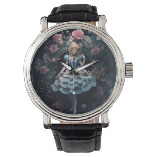 Alice im Wunderland Armbanduhr