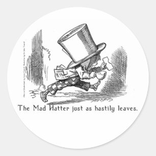 Alice im Wunderland Art Stickers in 2 Größen