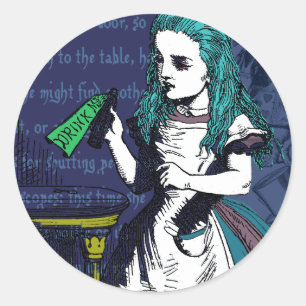Alice im Wunderland Aufkleber