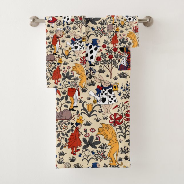 Alice im Wunderland Badhandtuch Set (Insitu)