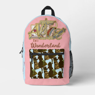 Alice im Wunderland Bedruckter Rucksack