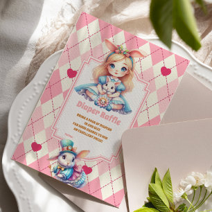 Alice im Wunderland Begleitkarte