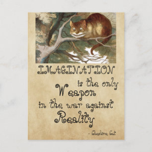 Alice im Wunderland - BILDUNG CAT 1865 Postkarte