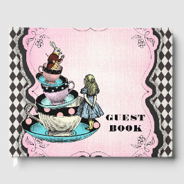 Alice im Wunderland Birthday Party Gästebuch