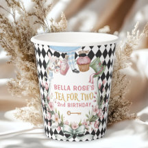 Alice im Wunderland Blume 2. Geburtstag