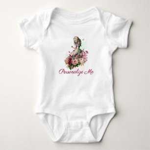 Alice im Wunderland Blush Personalisiert Baby Strampler