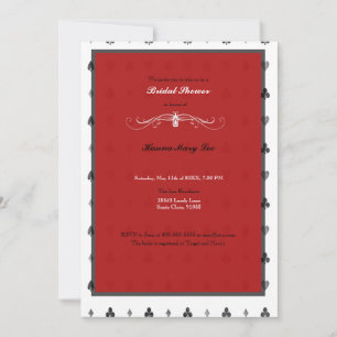 Alice im Wunderland Brautdusche Einladung