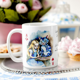 Alice im Wunderland Brautparty Geschenke Kaffeetasse