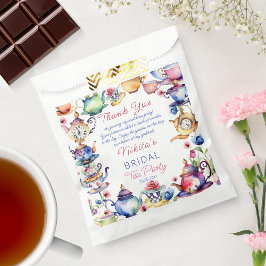 Alice im Wunderland Brautparty Tee Gastgeschenke Geschenktütchen