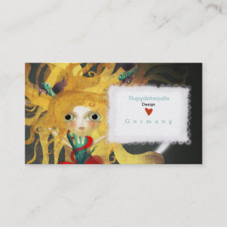 Alice im Wunderland Business Cards Visitenkarte