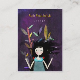 Alice im Wunderland Business Cards Visitenkarte