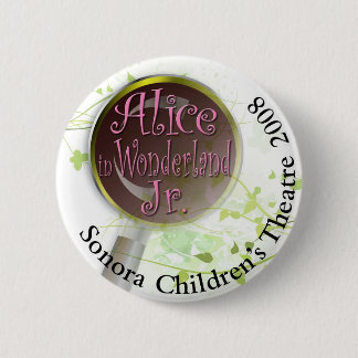 Alice im Wunderland Button