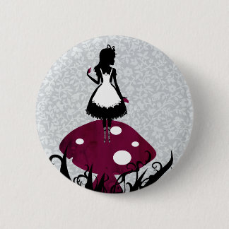 Alice im Wunderland-Button-Knopf Button