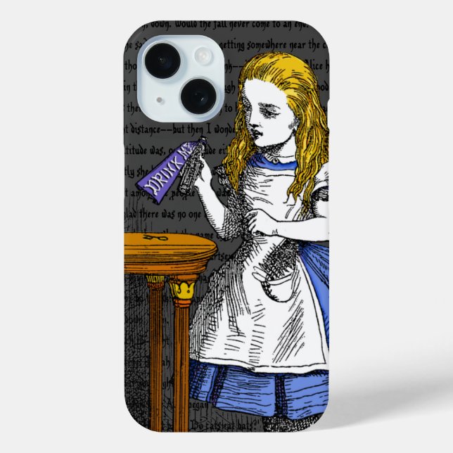 Alice im Wunderland Case-Mate iPhone Case (Rückseite)