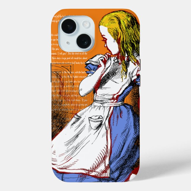 Alice im Wunderland Case-Mate iPhone Case (Rückseite)