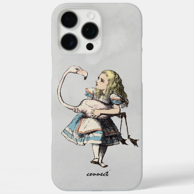 Alice im Wunderland Case-Mate iPhone Hülle (Rückseite)