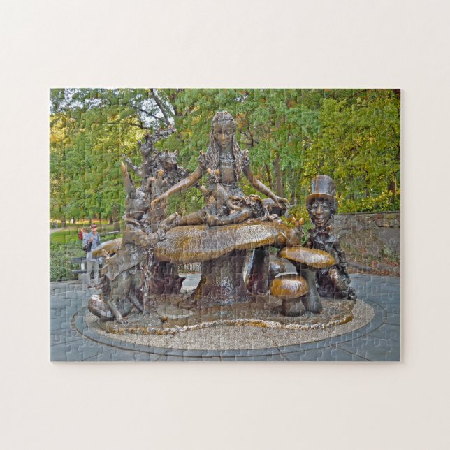 Alice im Wunderland Central Park. Puzzle (Horizontal)