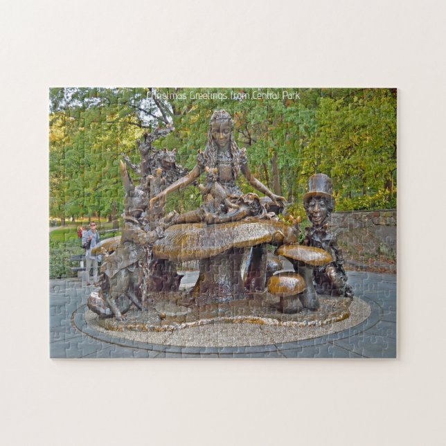 Alice im Wunderland Central Park. Puzzle (Horizontal)