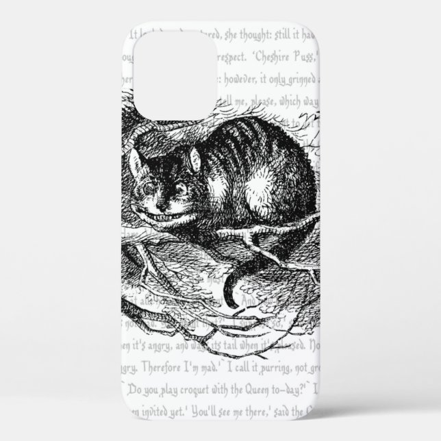 Alice im Wunderland | Cheshire Cat Case-Mate iPhone Hülle (Rückseite)