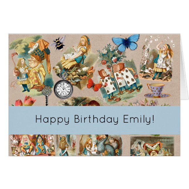 Alice im Wunderland Cheshire Cat Characters (Vorderseite (Horizontal))