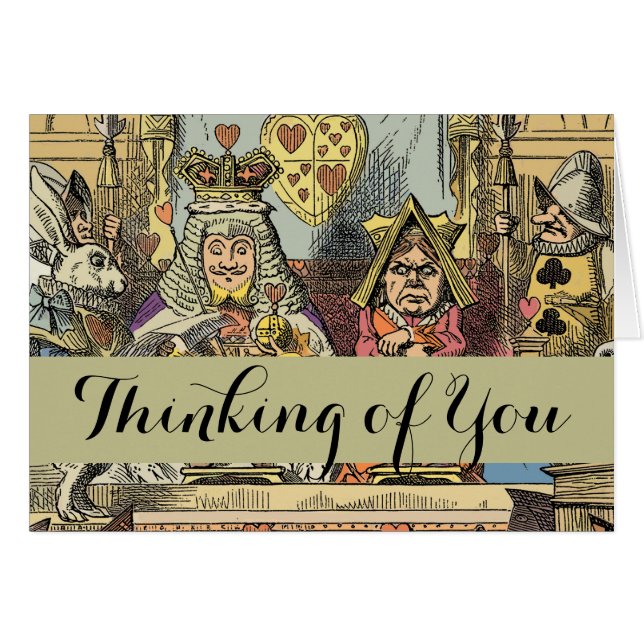 Alice im Wunderland Cheshire Cat Characters (Vorderseite (Horizontal))