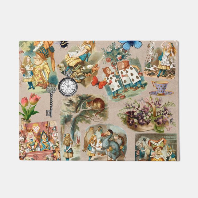 Alice im Wunderland Cheshire Cat Characters Fußmatte (Vorderseite)