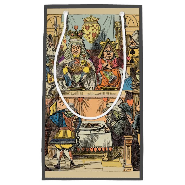 Alice im Wunderland Cheshire Cat Characters Kleine Geschenktüte (Vorderseite)