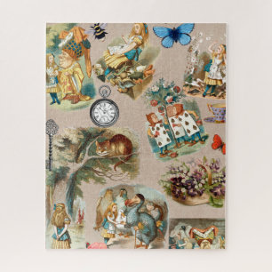 Alice im Wunderland Cheshire Cat Characters Puzzle