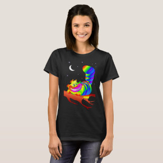 Alice im Wunderland-Cheshire-Katzen-Entwurf T-Shirt