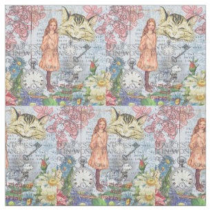 Alice im Wunderland Classic Cheshire Rabbit Alice Stoff