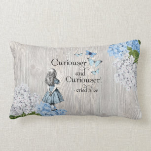 Alice im Wunderland Curiouser Floral Lumbar Pillow Lendenkissen