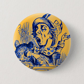 Alice im Wunderland - das Mad Hatter Button