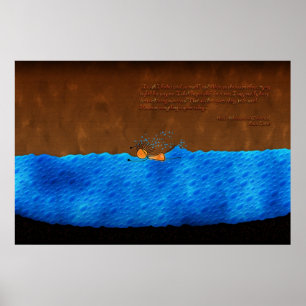 Alice im Wunderland - das Pool der Risse Poster